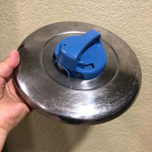 VTG REPLACEMENT LID STAINLESS STEEL BLUE STEAM REGULATING HANDLE 90s